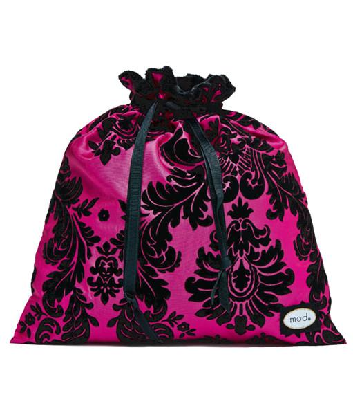 Mod Straps Hot Pink Victorian Drop in Pouch